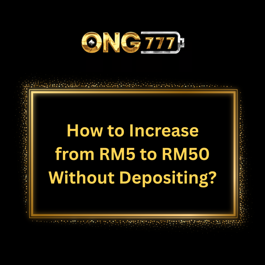 How to Increase from RM5 to RM50